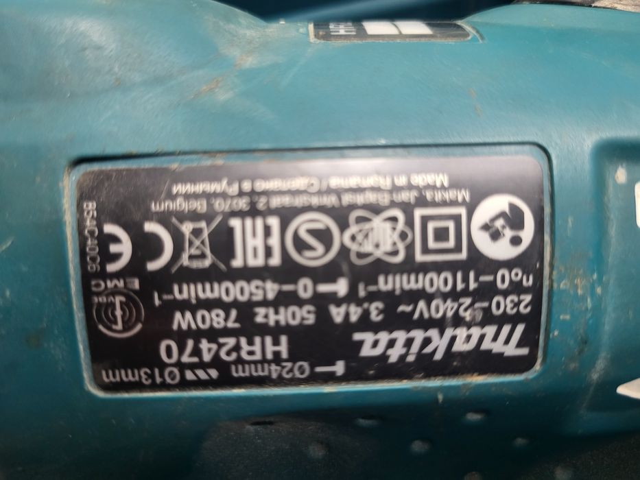 Wiertarka MAKITA HR2470 780W + walizka Komis Madej Gorlice