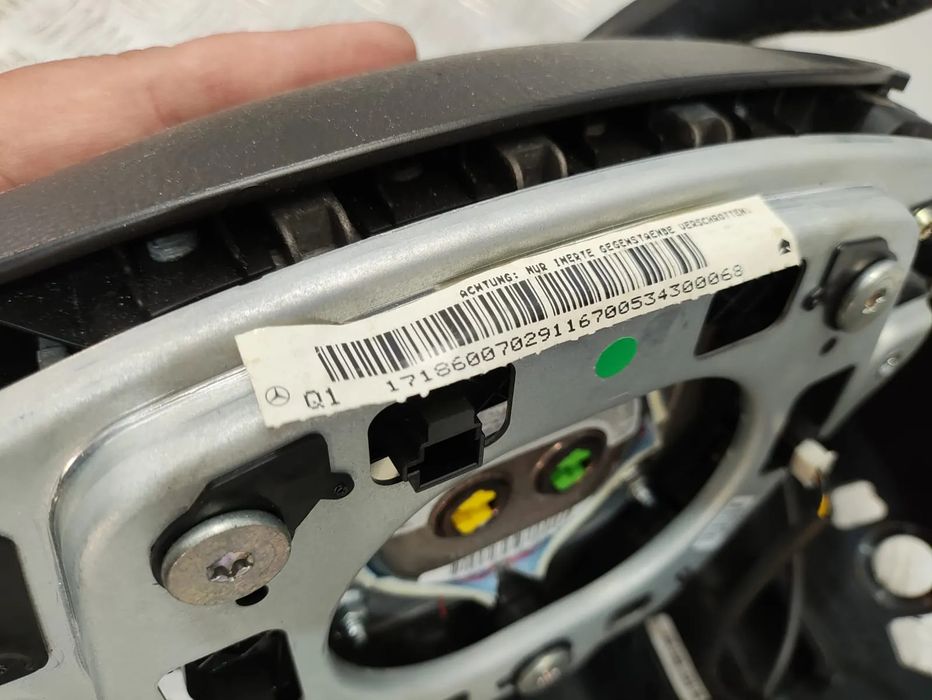 Volante Completo em Pele Multifunções Mercedes Benz SLK R171