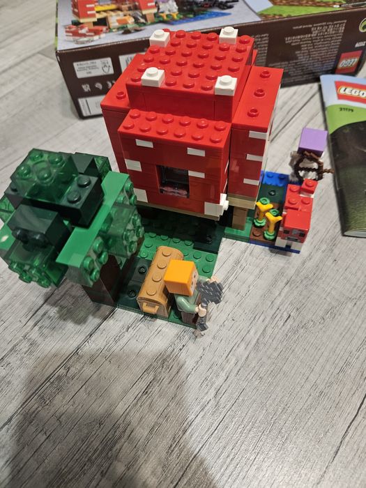 Lego minecraft dom w grzybie 21179