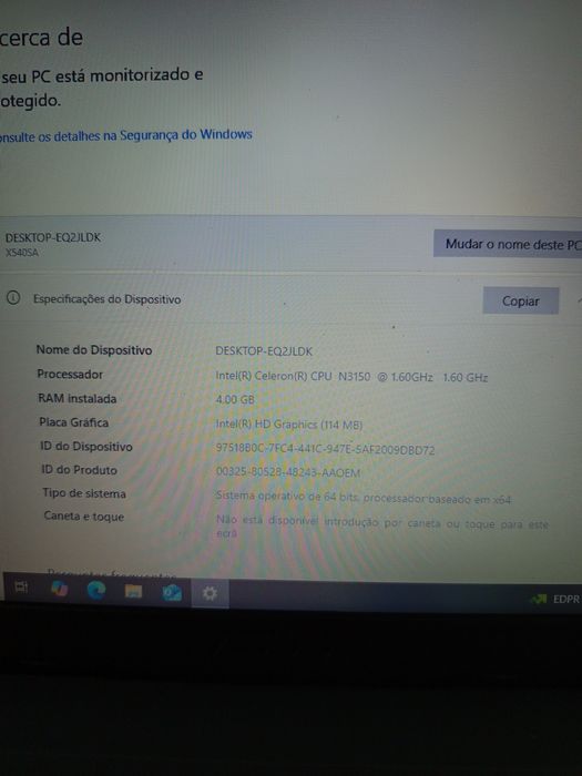 Vendo computador DESKTOP -EQ2JLDK