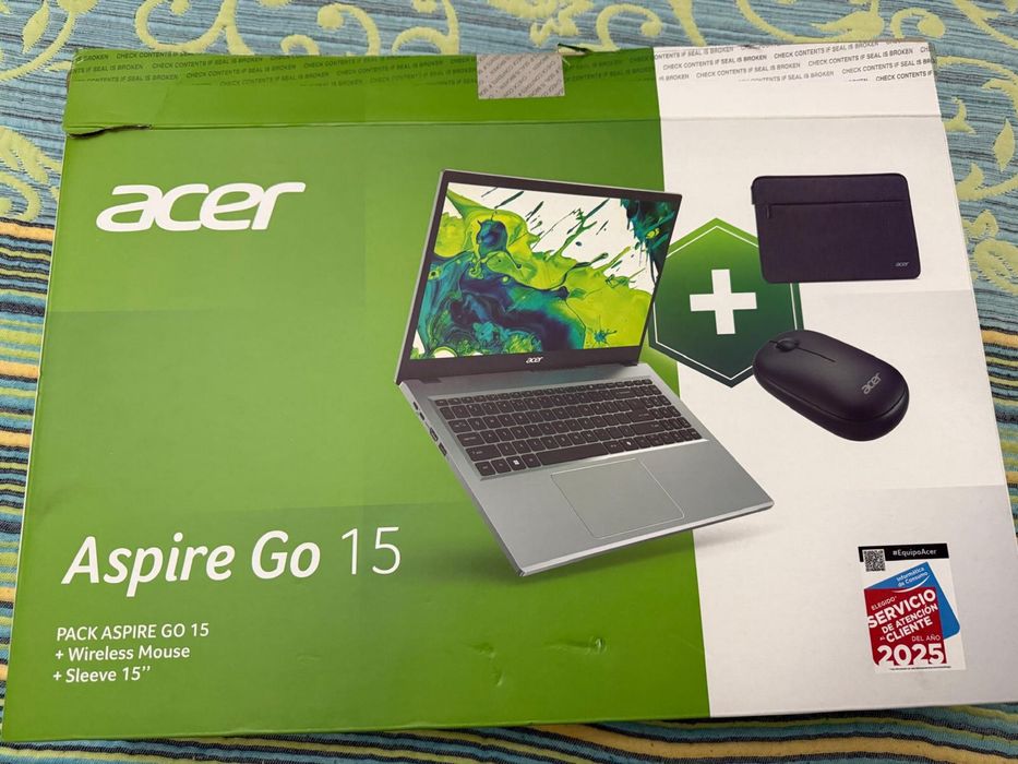 Acer Aspire Go 15 – Ryzen 7 / 32GB / 1TB – 2 meses compra + 1 Garantia