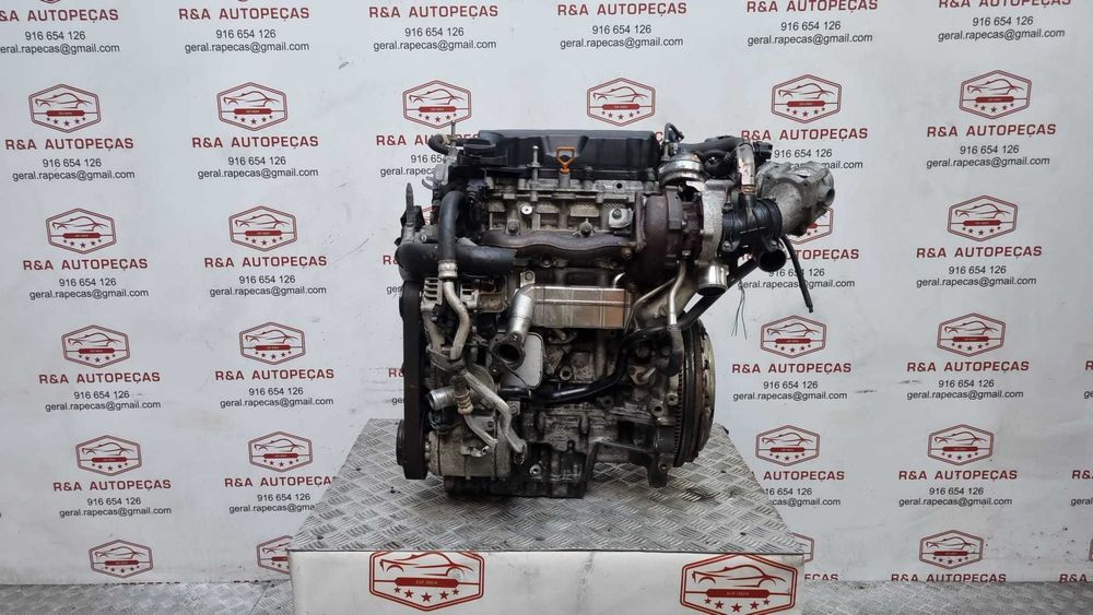 Motor Completo Honda Civic IX 1.6 I-DTEC 16v Diesel 120cv 2012 a 2015 N16A1