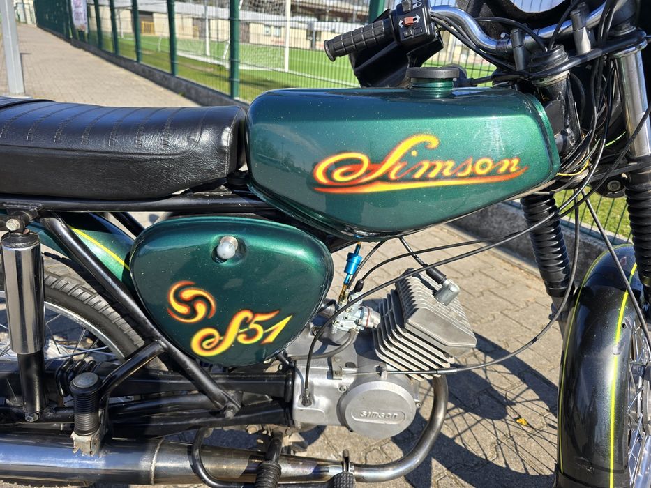 Simson S51 1989r. 4 biegowy Brzeg • OLX.pl