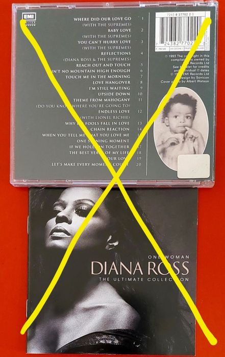 4 CDs - Diana Ross