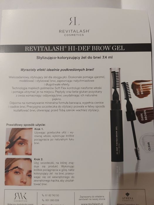 Revitalash odżywka do brwi z dodatkami