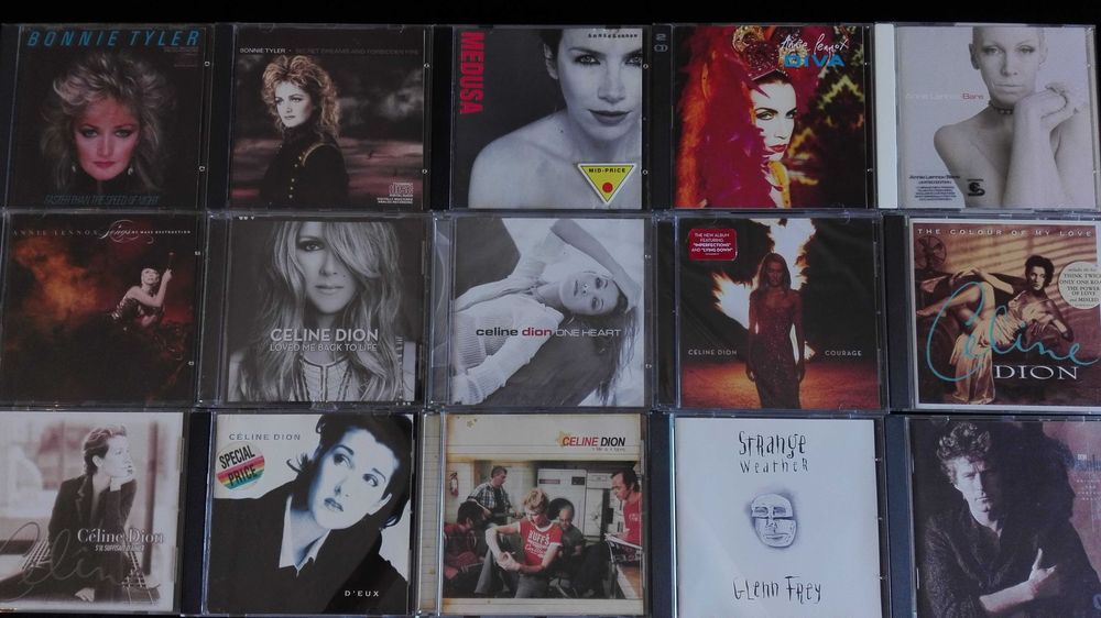 CDs, Ben Harper, Roxette, Mike Oldfield, Yes, Muse e outros