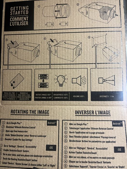 Smartphone projector
