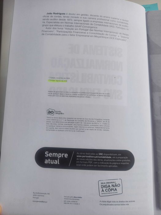 SNC Explicado, 7.ª edição