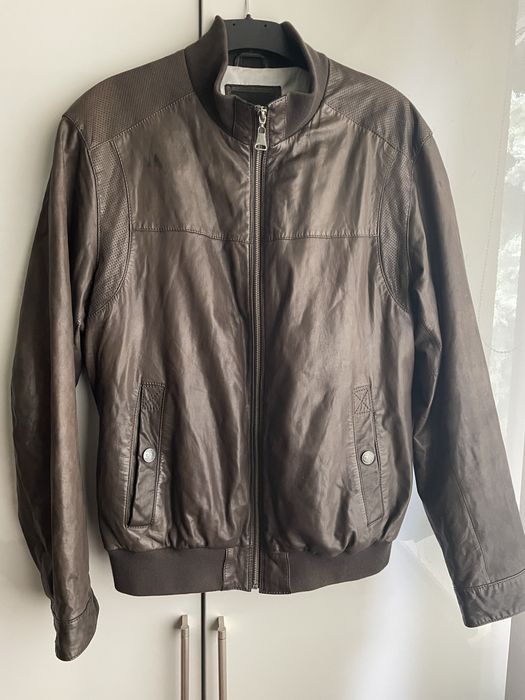 Kurtka skórzana Pierre Cardin roz M skóra naturalna