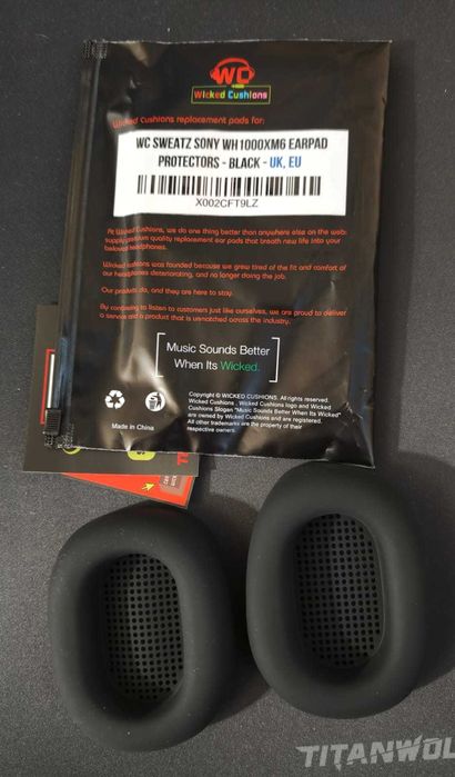 Almofadas para Headphones Sony WH-1000XM6