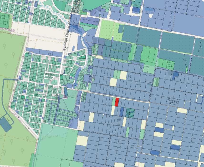 Щасливе Ділянка під житлову або комерційну забудову  58сот