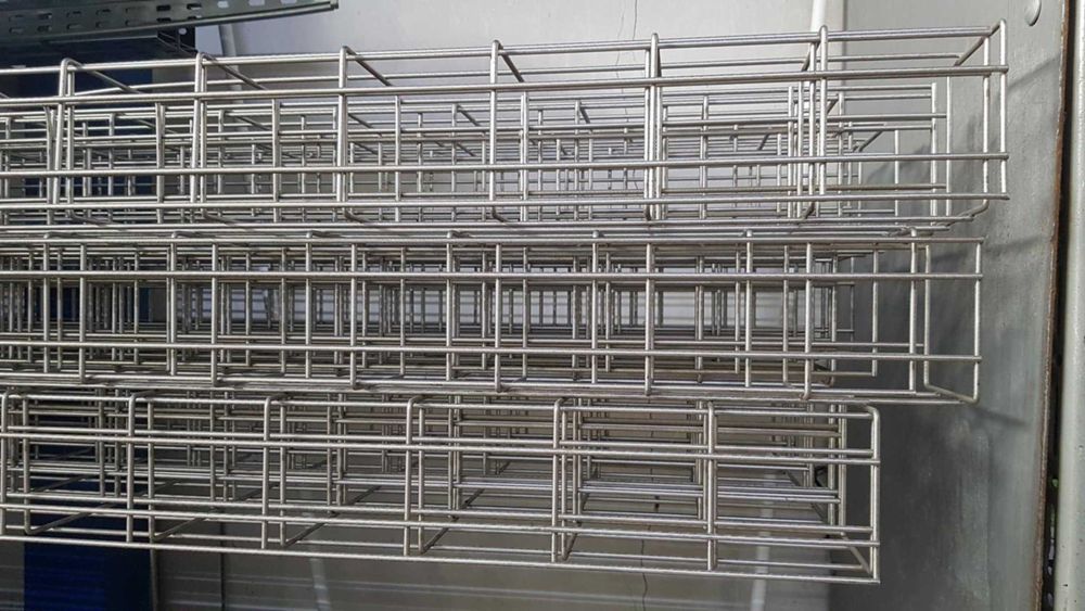 Koryto siatkowe kablowe 110x110 3m nierdzewne stal nierdzewna nieużywane