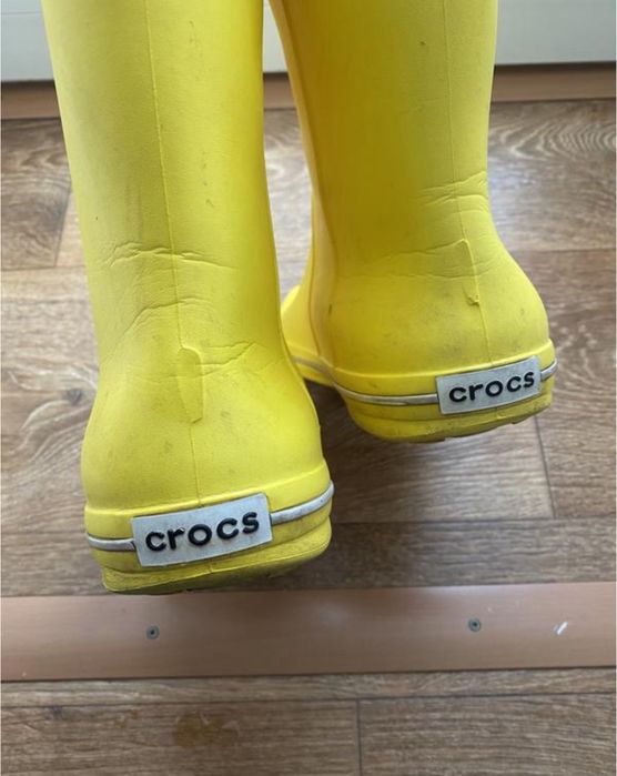 Сапоги сапожки crocs w6, 36