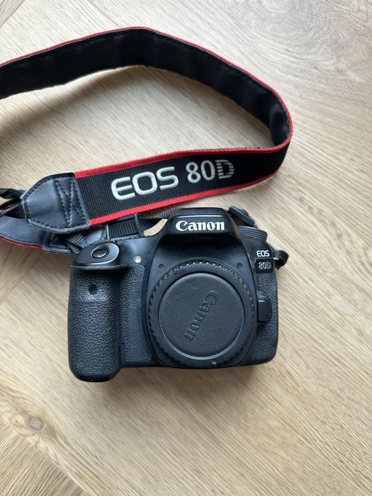 Canon 80D (Body) lustrzanka – Sprawny, mocno używany
