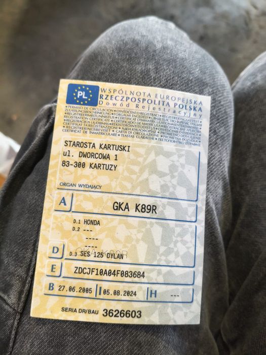 Skuter Honda SES 125 Dylan