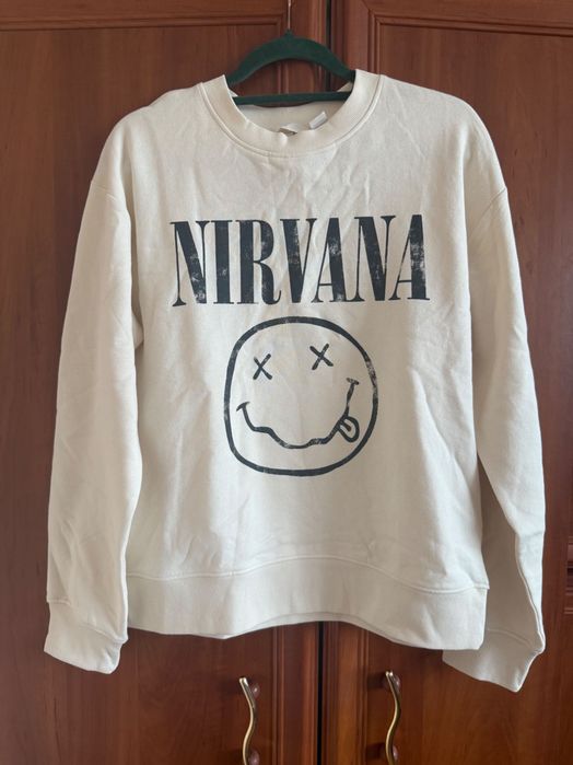 Bluza z napisem Nirvana H&M roz. S