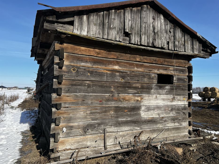 Spichlerz drewniany z bala