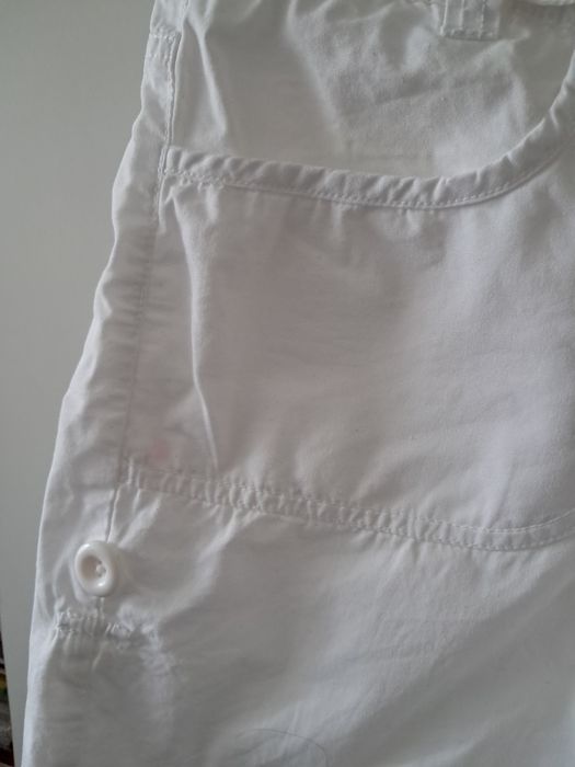 Spodenki białe H&M rozm 40