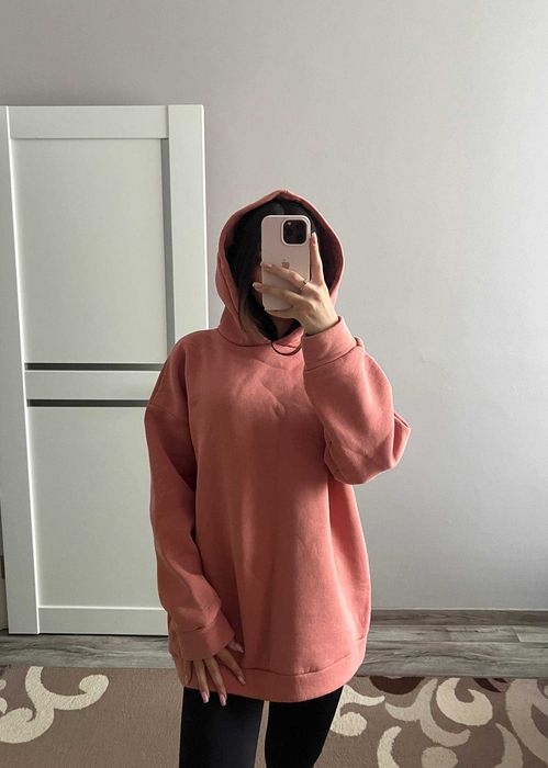 Жіноче тепле худі оверсайз