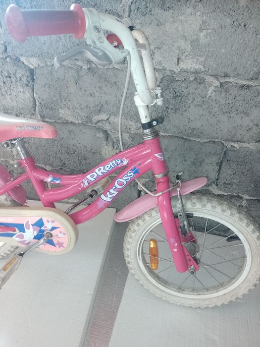 Rower dziewczęcy pretty kross 16' Lubień • OLX.pl