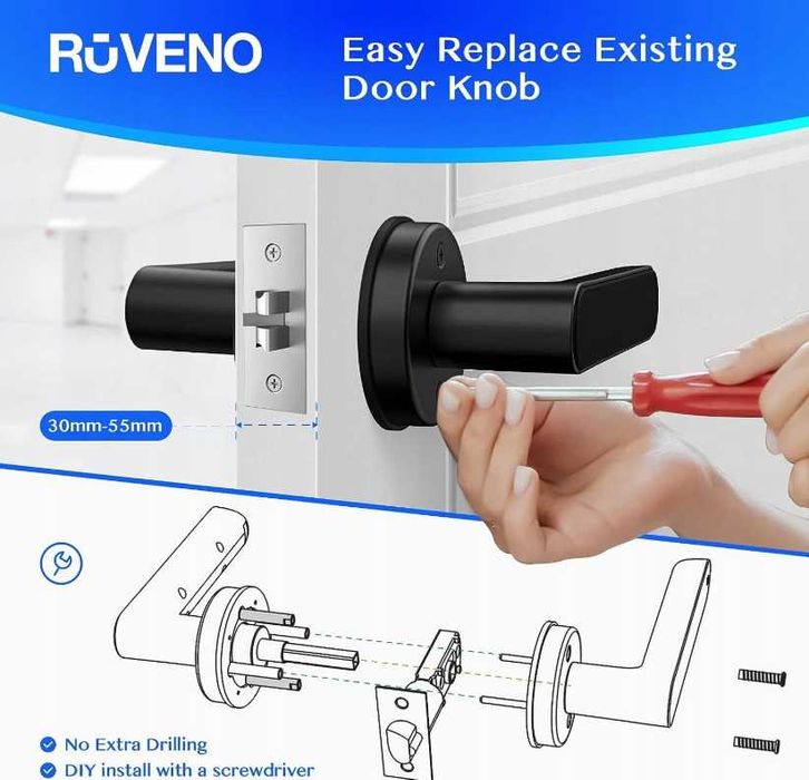 Klamka do drzwi Ruveno Smart lock