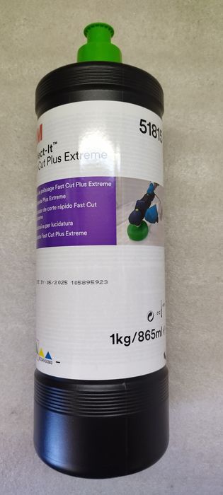 Pasta Polerska 3M Fast Cut Zielony korek