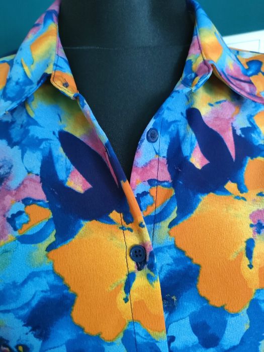 Tunika sukienka koszulowa, rozmiar L