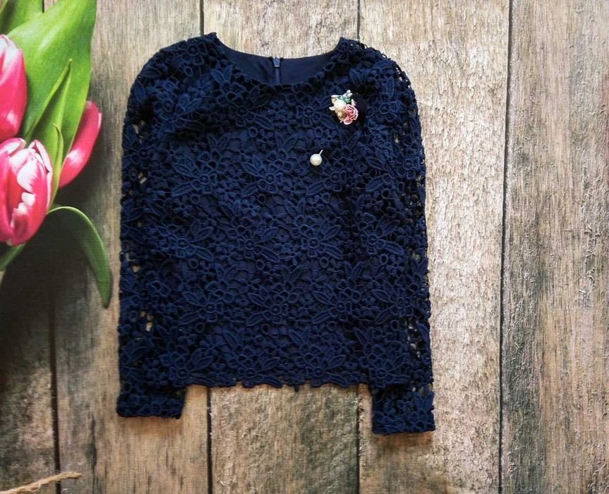 Школьная форма Sasha, блуза, рубашка на рост 140-150