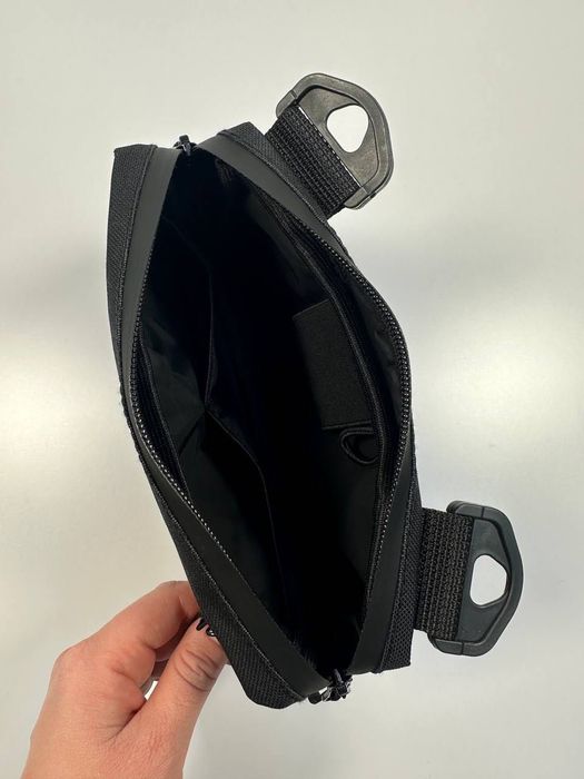 Чоловіча тактична сумка месенджер через плече тактическая плечо чорна