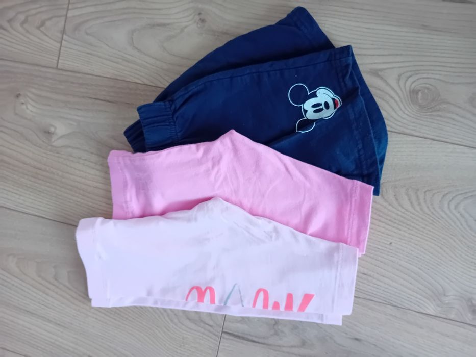 Zestaw  3szt krótkich spodenek r92