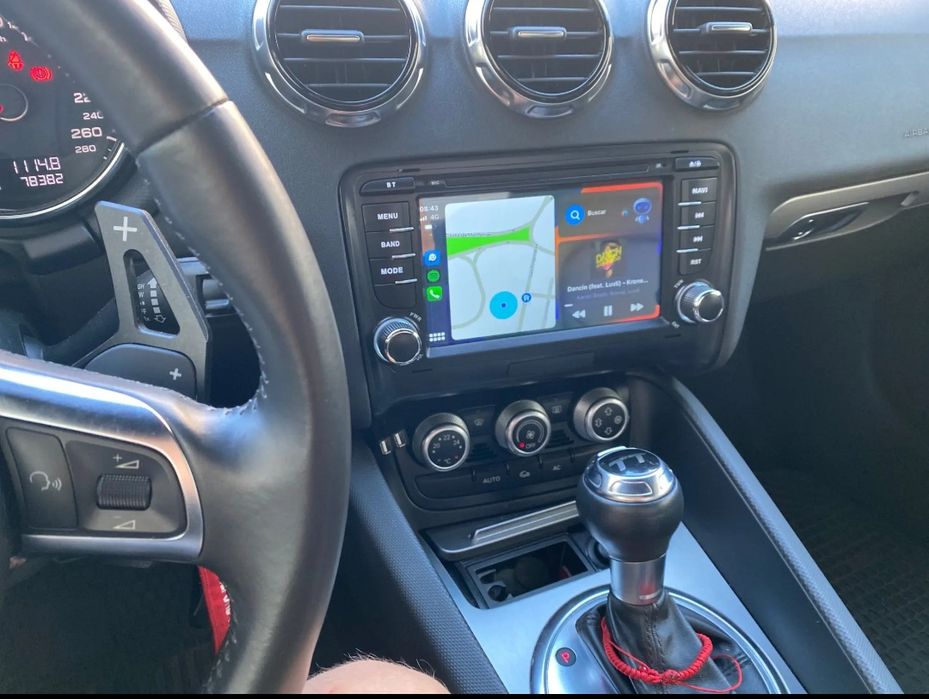 Rádio Audi TT Android 14  com GPS (Novo)