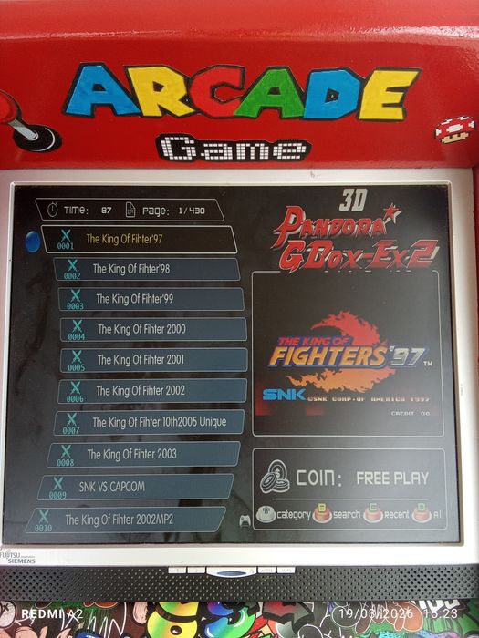 Arcade bartop  4300 jogos