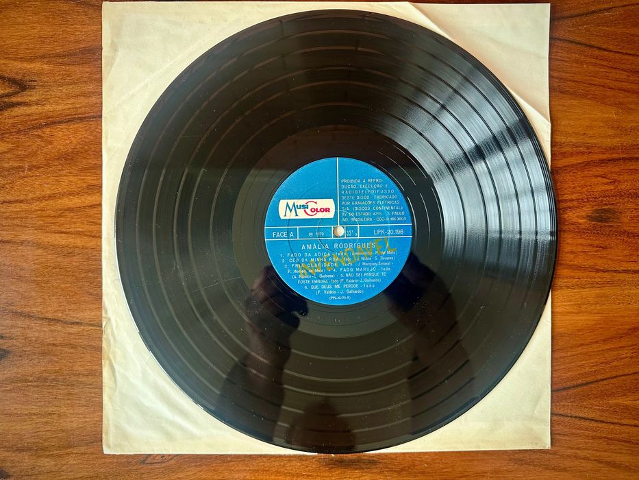 Disco vinil Amália Rodrigues