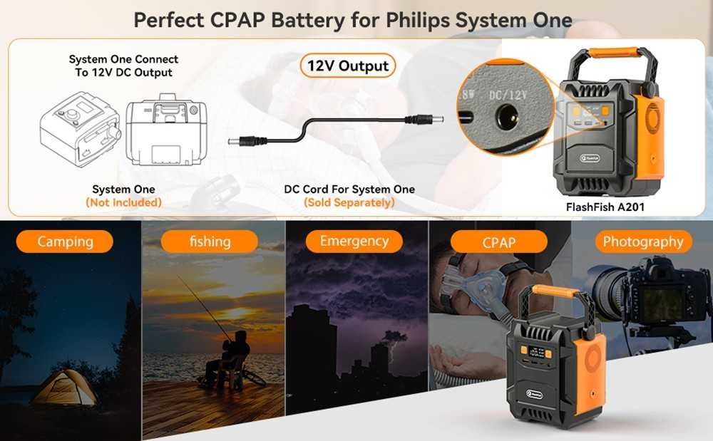 Estação de Energia 200W, Gerador Solar  172.8WHl 48000mAh  220V