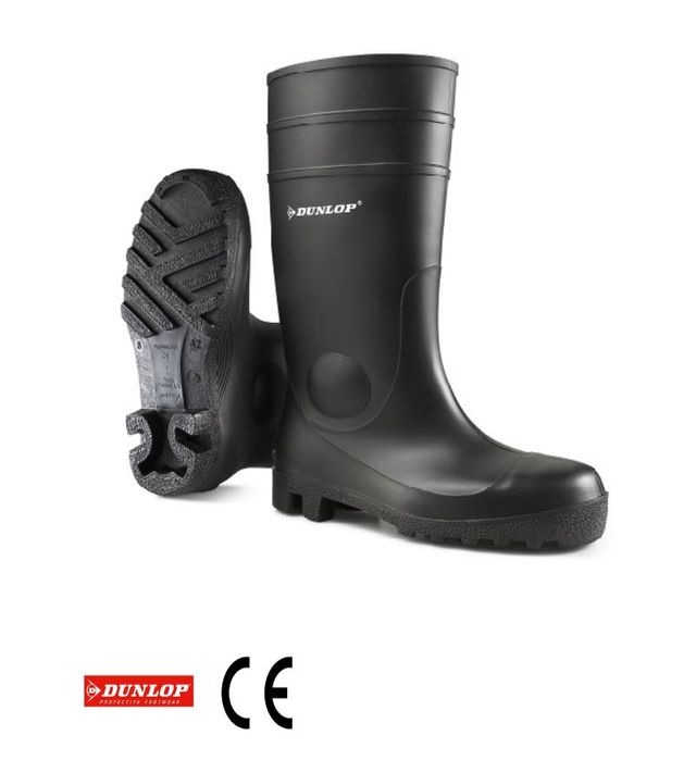 Kalosze bezpieczne DUNLOP Protomastor 142PP czarne - S5 SRA