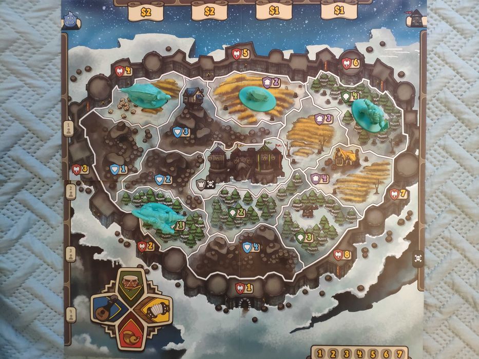 Настільна гра Dwarfs Winter (торг)