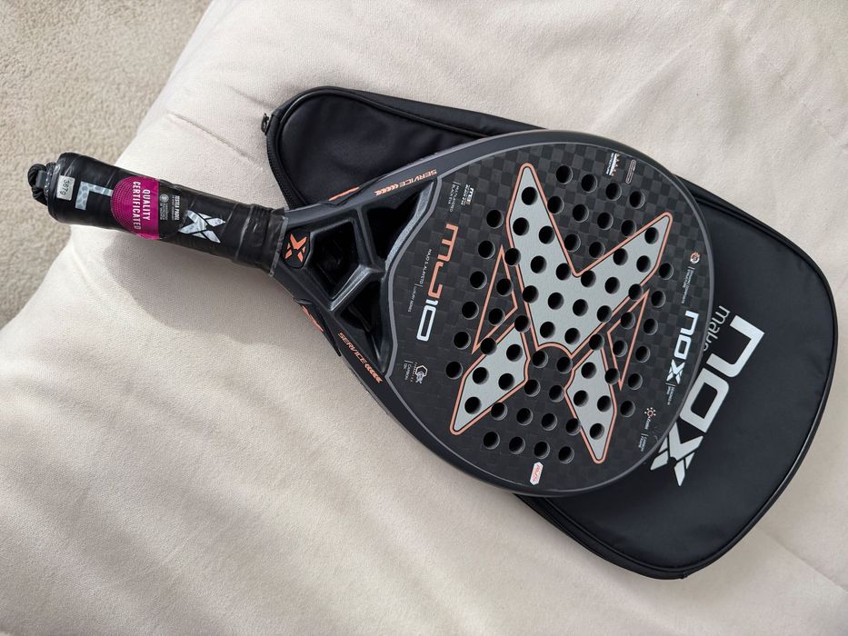 Vendo Raquete Padel NOX MJ10 12K – [NOVA