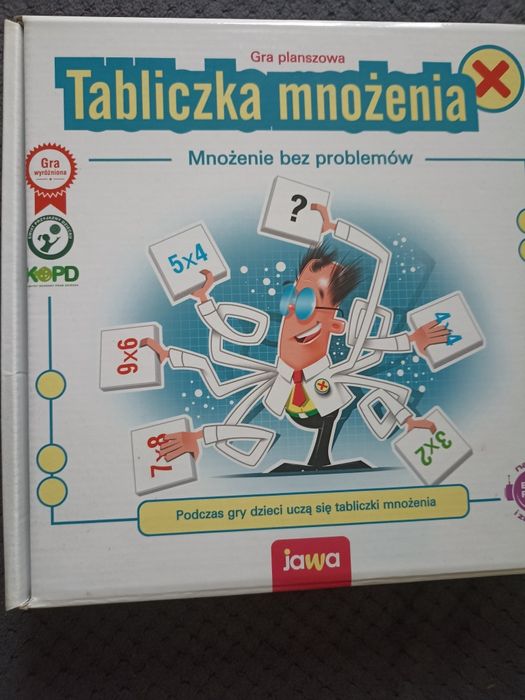 Gra planszowa tabliczka mnożenia