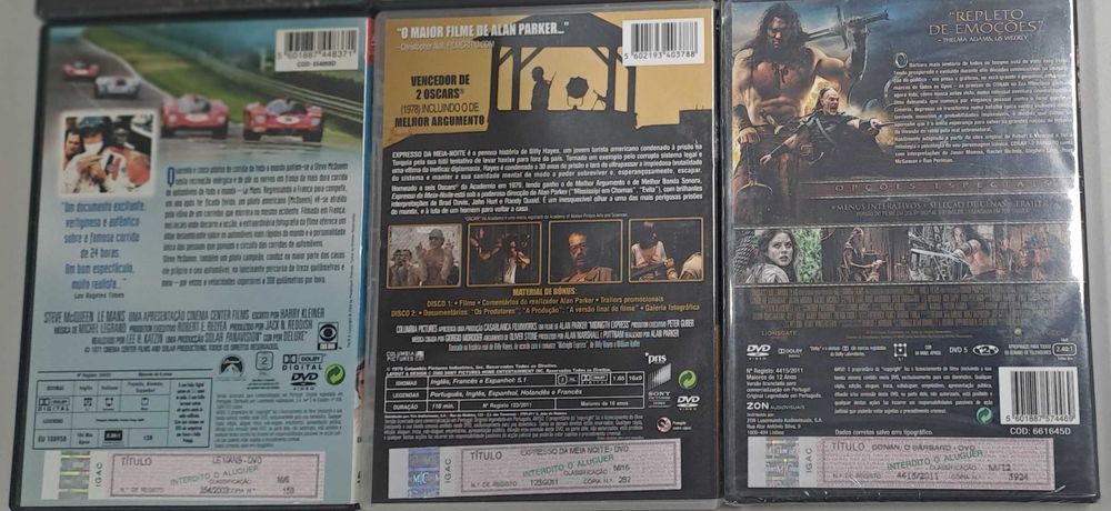 Pack nº 1 com 6 Filmes