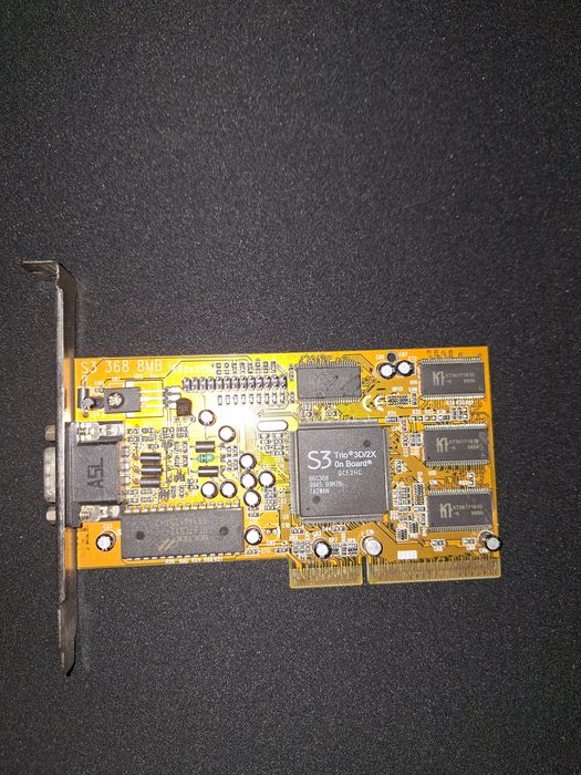 Zestaw Retro Karty Graficzne AGP PCI + Karta Sieciowa Realtek Windows 98 DOS
