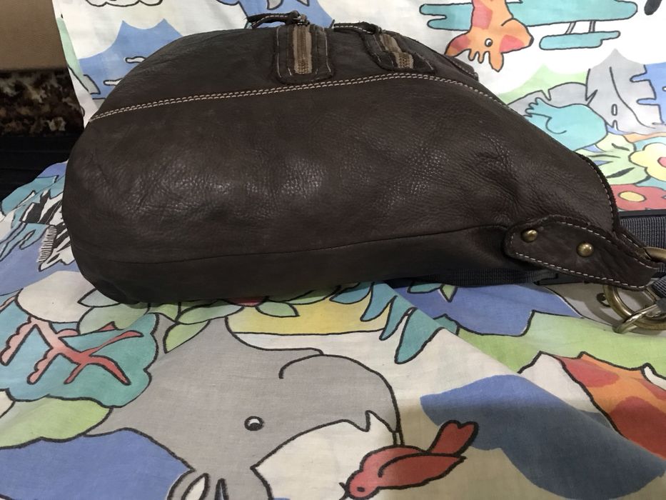 Подарок Вашему мужчине. Большая кожаная сумка.