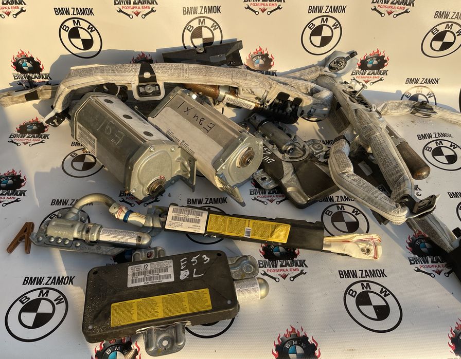 Шторка аербег BMW G30 E70 F10 F30 E90 E84 безопасности  потолка airbag