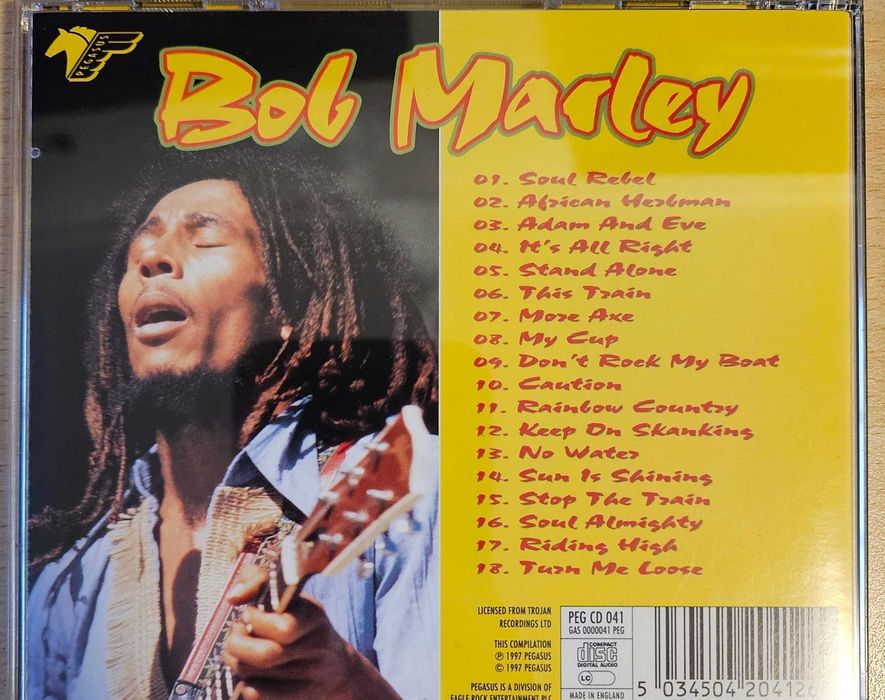 CD de Bob Marley - Soul Rebel