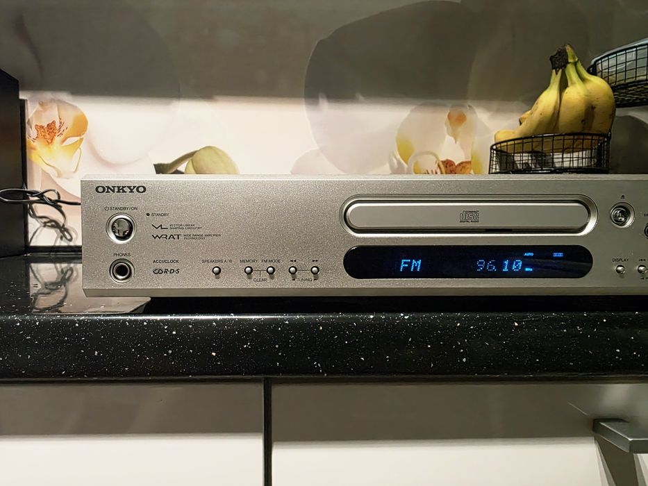 Onkyo CR-L5 – wzmacniacz Tuner CD Slim | High-End Design | Sprawny | RDS