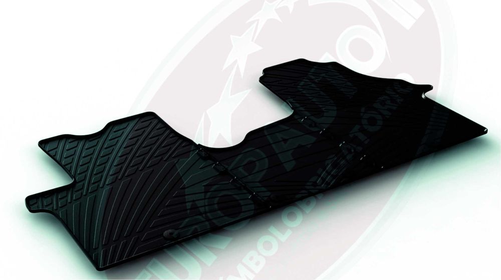 Tapetes de borracha  personalizados é medida