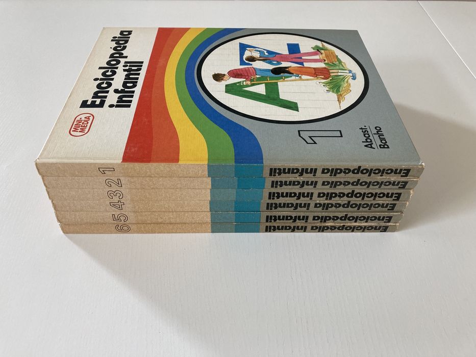 Enciclopédia Infantil Vintage Anos 80 (Completa - 6 Volumes )