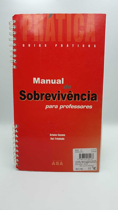 Livro - REF PA7 - A. Cosme - Manual de Sobrevivência para Professores
