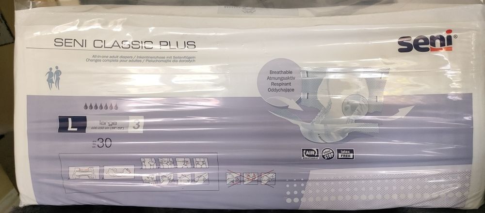 Pieluchy dla seniora seni L