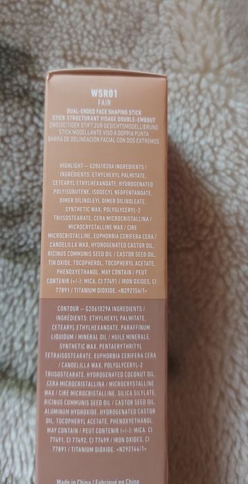 NYX styk do konturowana fair brązer i roświetlacz nowy Professional