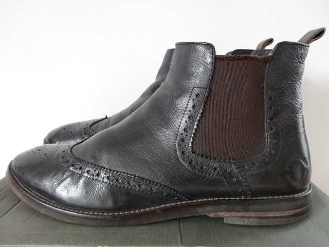 Sztyblety BELMONDO roz 44 Męskie Skóra Buty Botki
